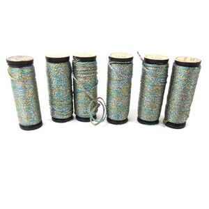 Kreinik Metallic Thread Confetti Pink #041C - 1/16 Ribbon 6x10M